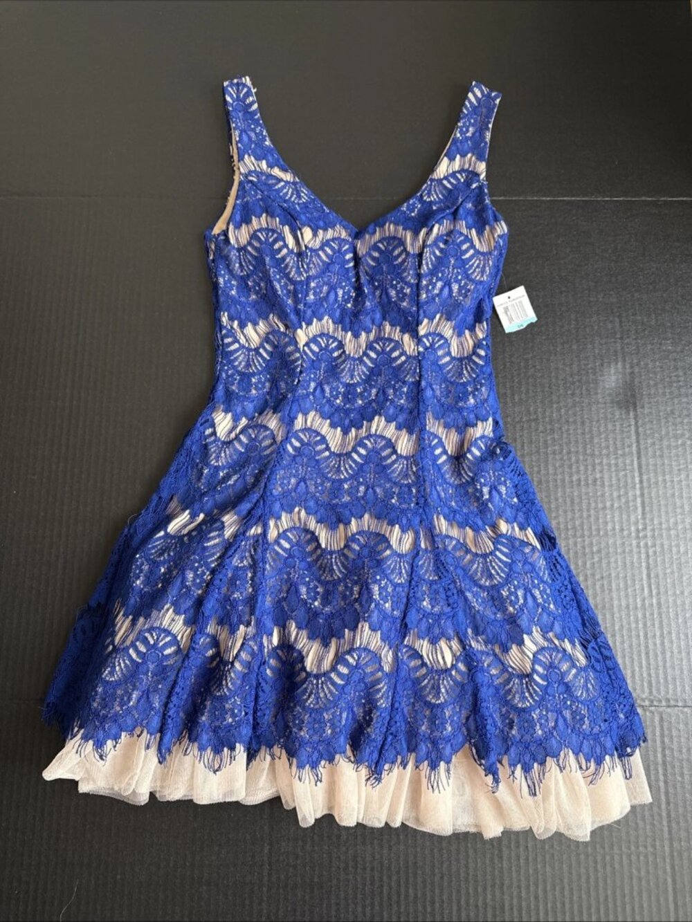 B. Darlin Women's Blue Dress